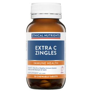 Ethical Nutrients Extra C Zingles Berry 50 Tablets