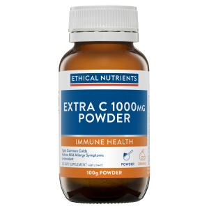 Ethical Nutrients Extra C 1000mg Powder Orange 100g