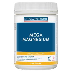 Mega Magnesium Raspberry 450g Powder