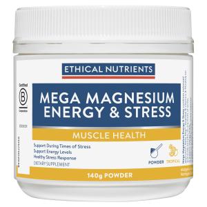 Ethical Nutrients Mega Magnesium Energy & Stress 140g 