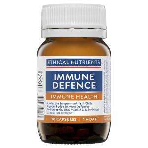 Ethical Nutrients Immune Defence 30 Capsules